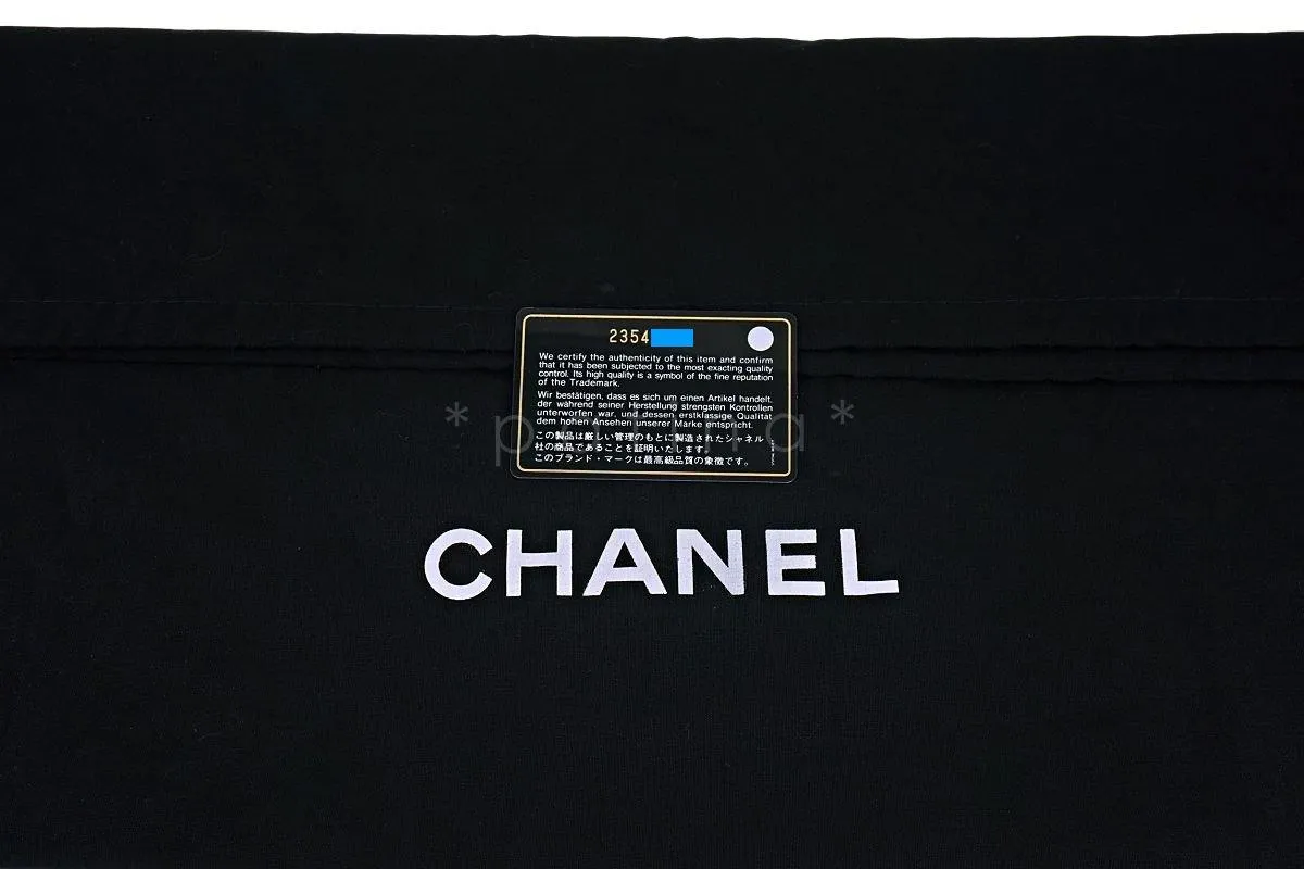 17S Chanel Black Ltd Airlines Runway Travel XXL Classic Flap Bag GHW