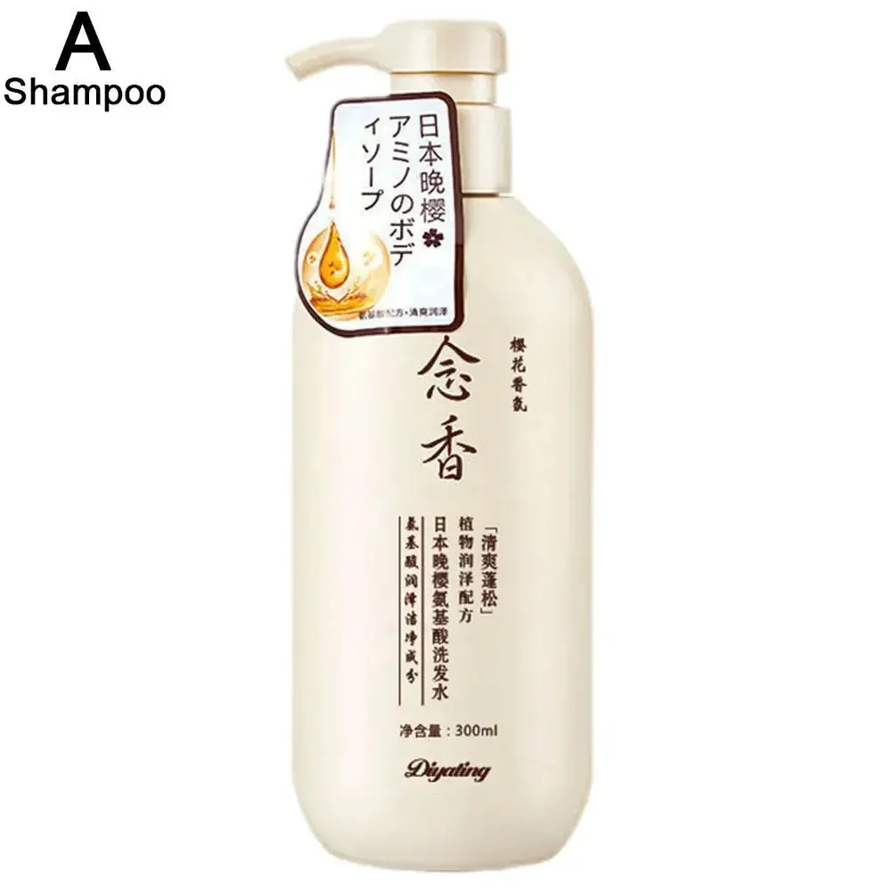Amino Acid Fragrant Japanese Shampoo 300ML Japanese Wash, Shampoo Shampoo Care Body & Evening Japan And Conditioner Hair Z3S1