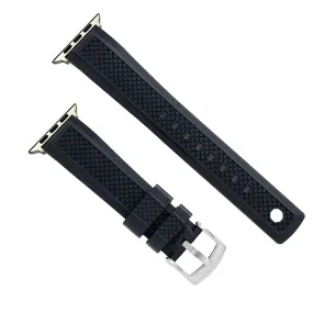 Apple Band Crosshatch Rubber - Black