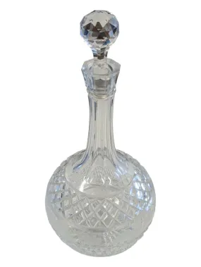 Beautiful Vintage Hand-Cut Crystal Decanter