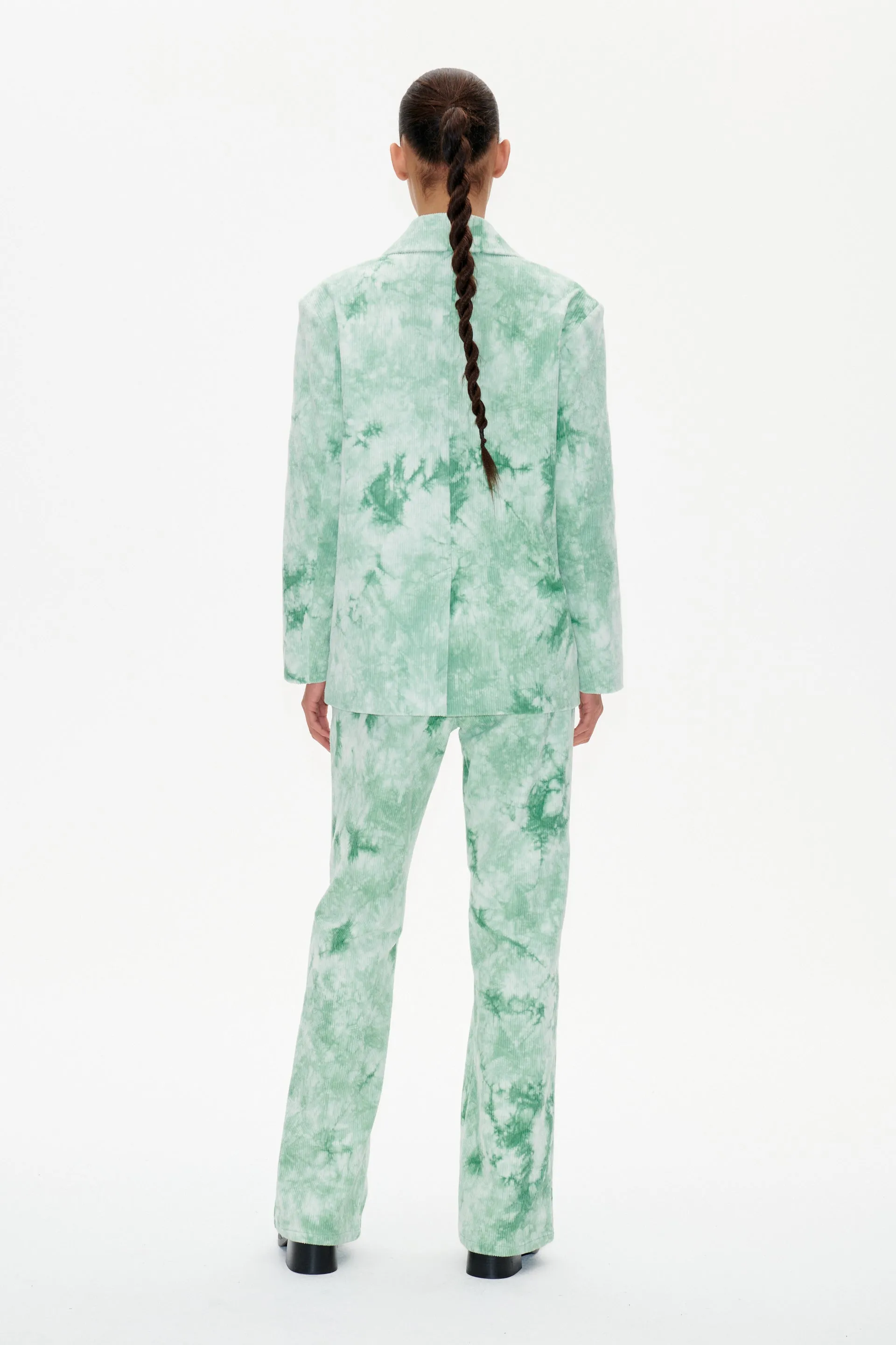 BENICIA | Green Ice Velvet