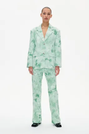 BENICIA | Green Ice Velvet