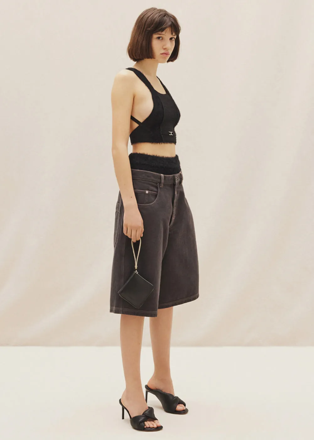 Black 'Le Haut Neve' Top