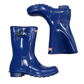 Boots Rain By Hunter In Blue, Size: 9