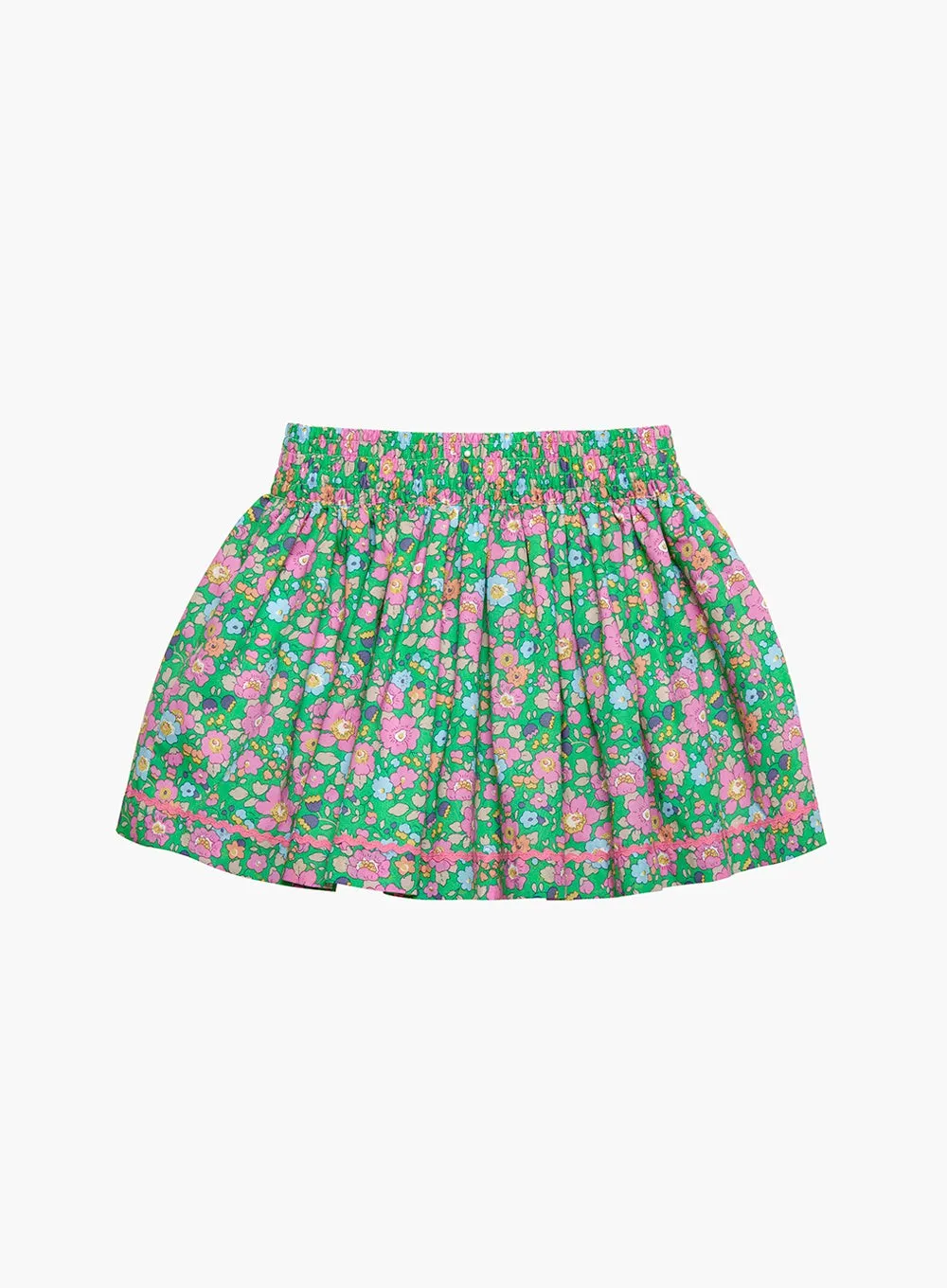 Bow Skirt in Green Betsy