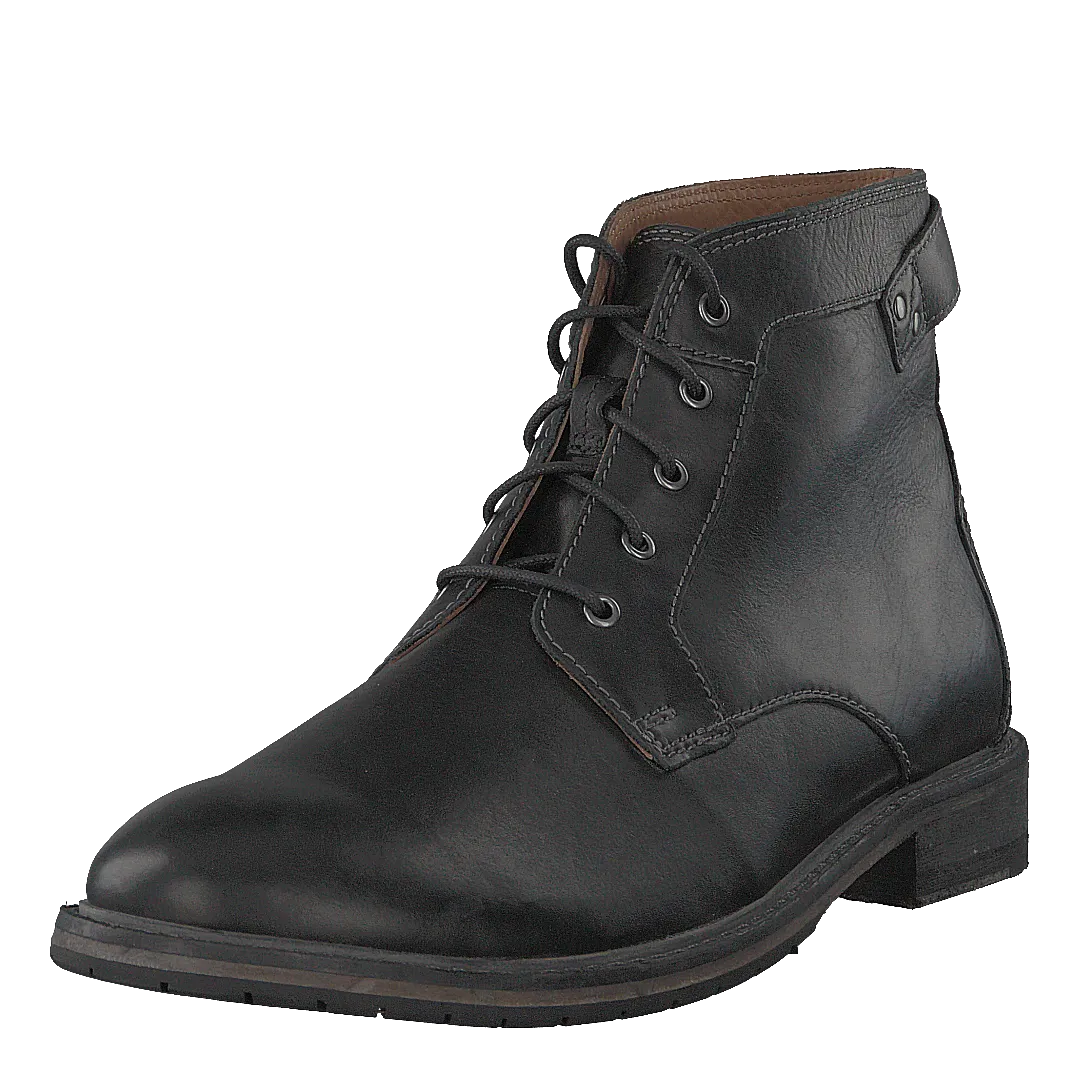 Clarkdale Bud Black Leather