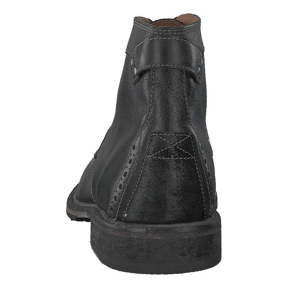 Clarkdale Bud Black Leather