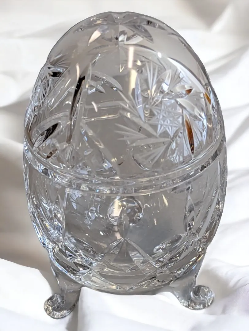 Clear  Crystal Egg