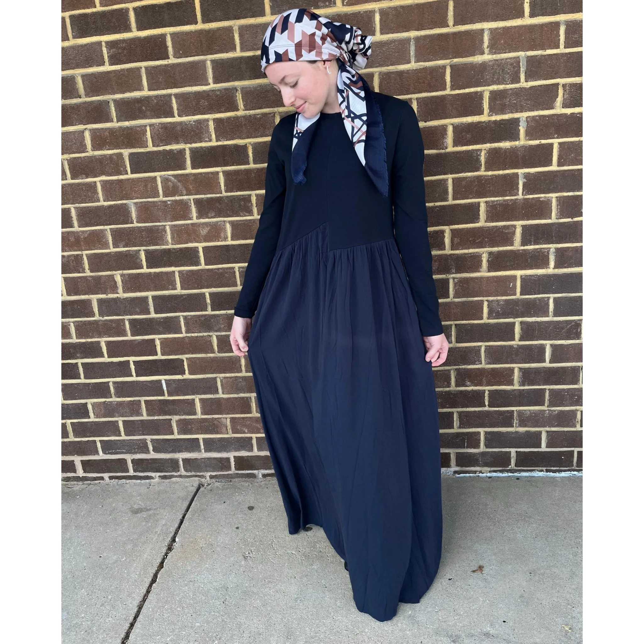 Clover Maxi Dress Navy