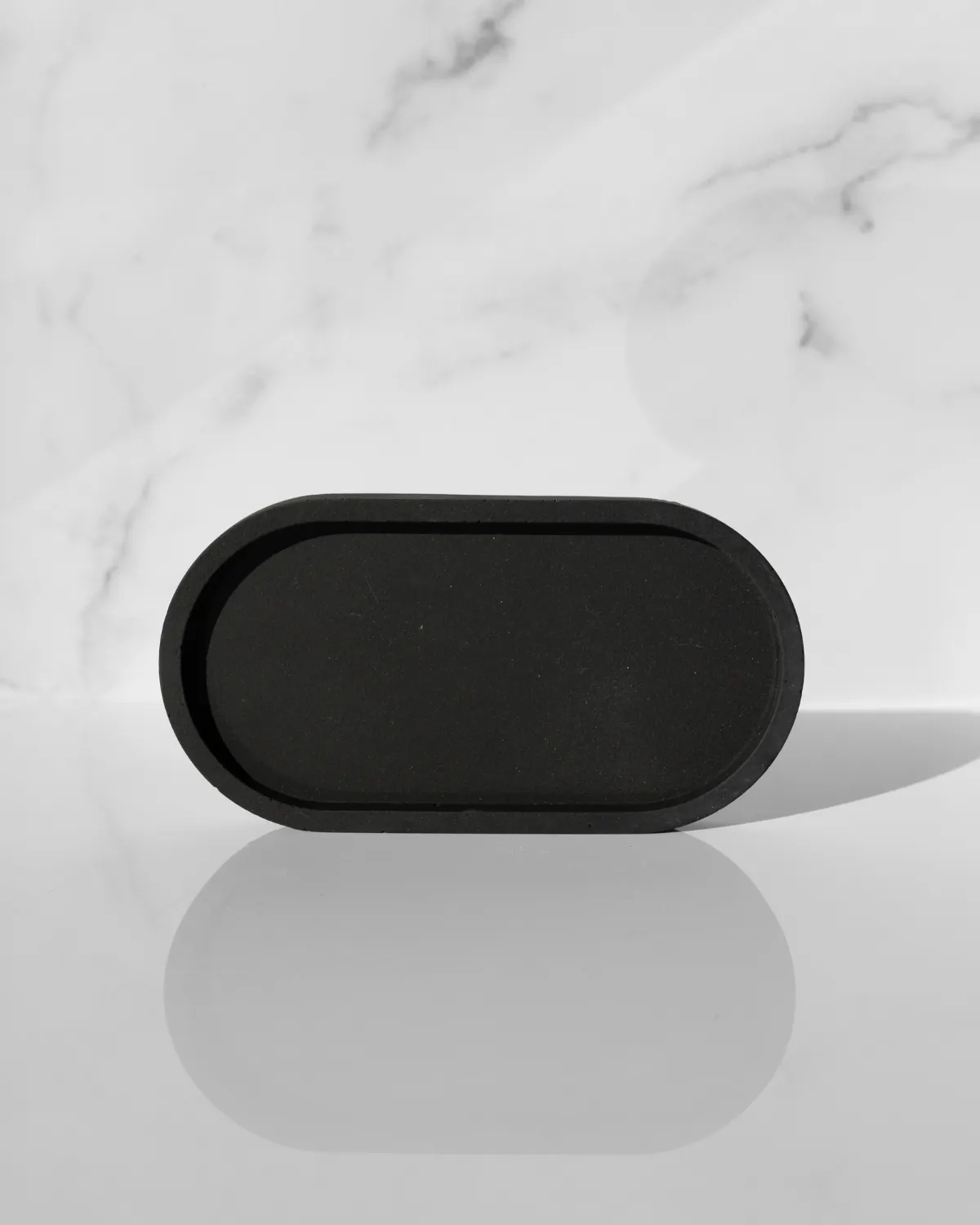 Concrete Oval Tray