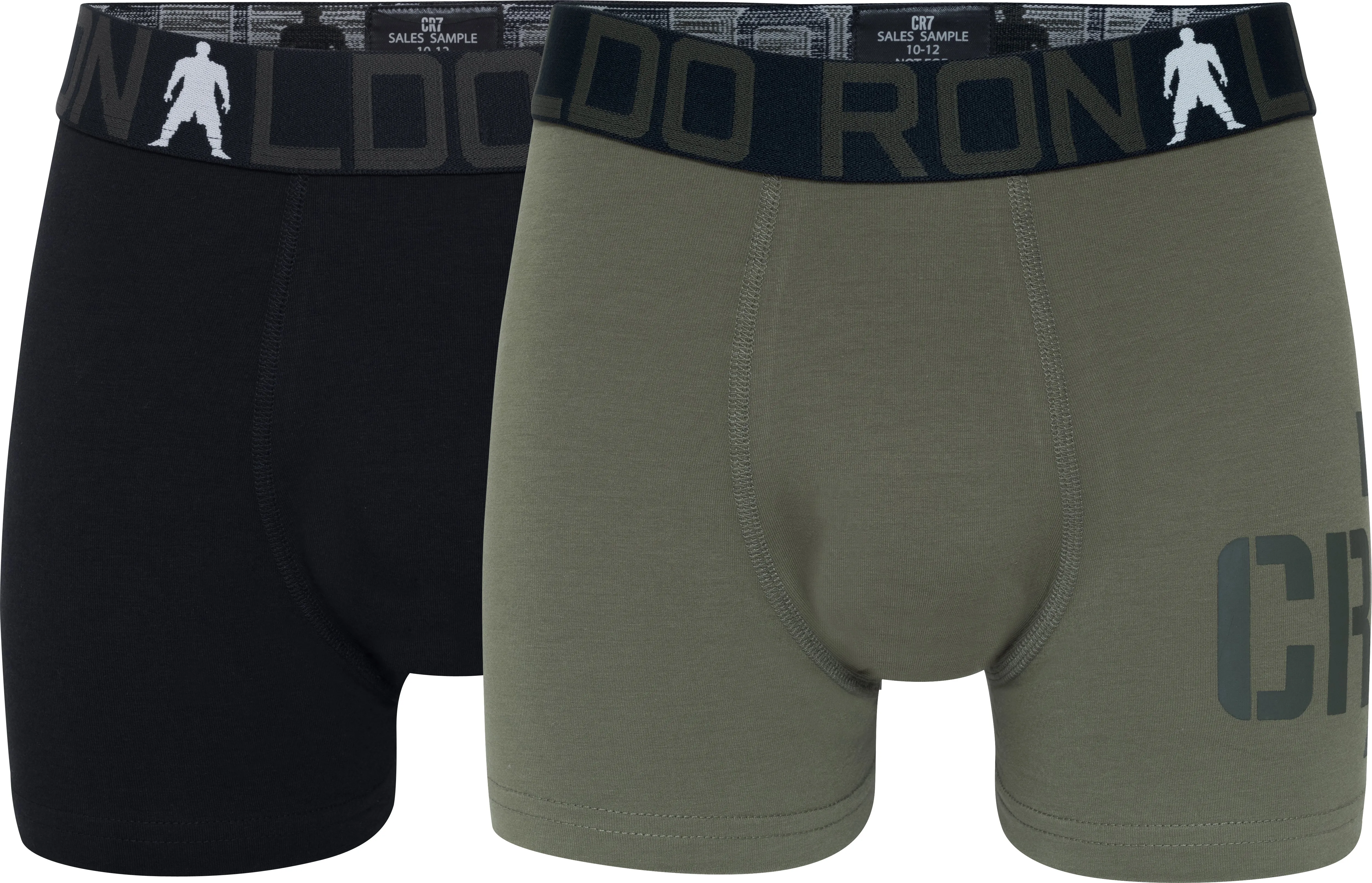 CR7 Boy's Bamboo Blend 2-Pack Trunks