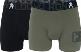CR7 Boy's Bamboo Blend 2-Pack Trunks