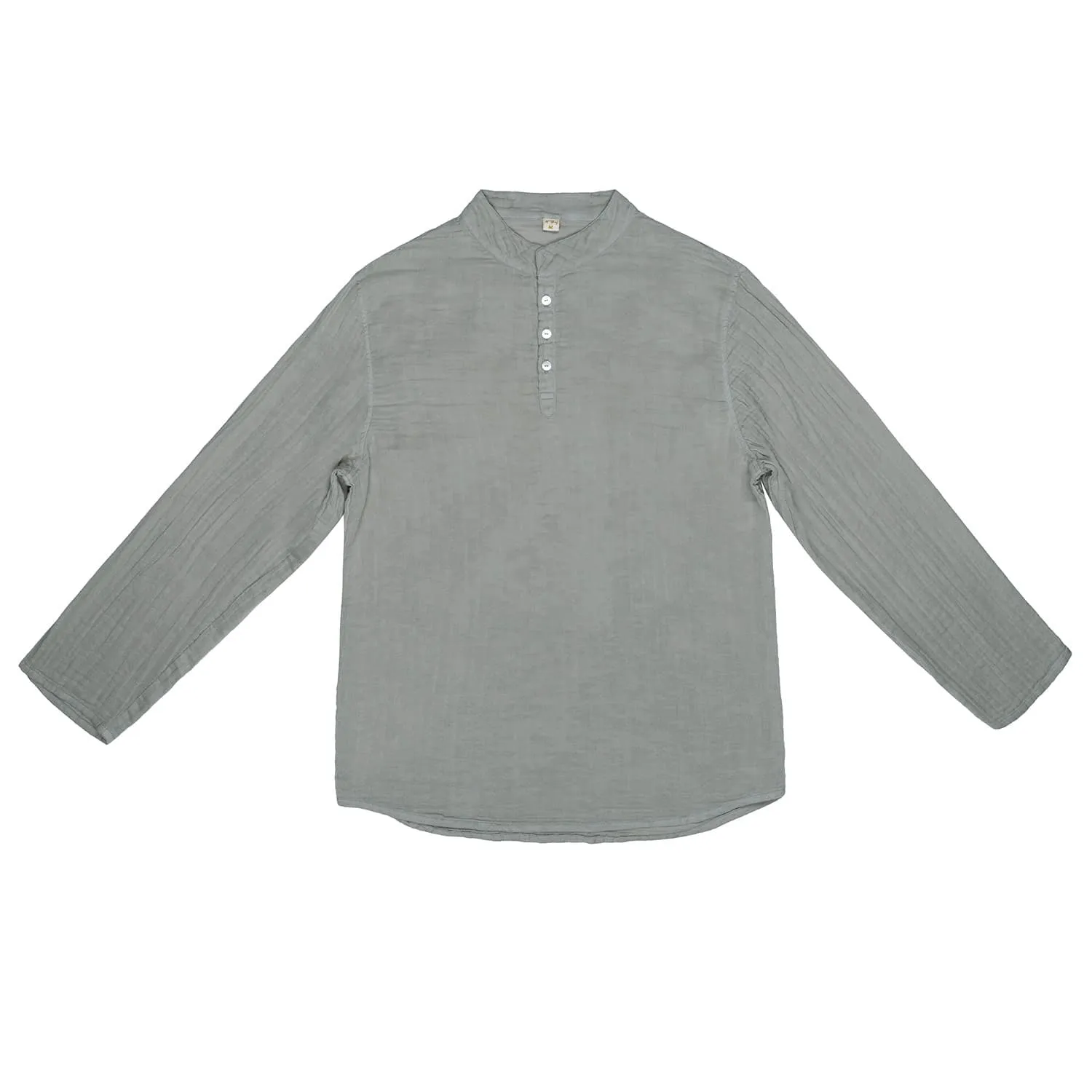 Dan Shirt - Men - DS Double Saloo - S019 Silver Grey