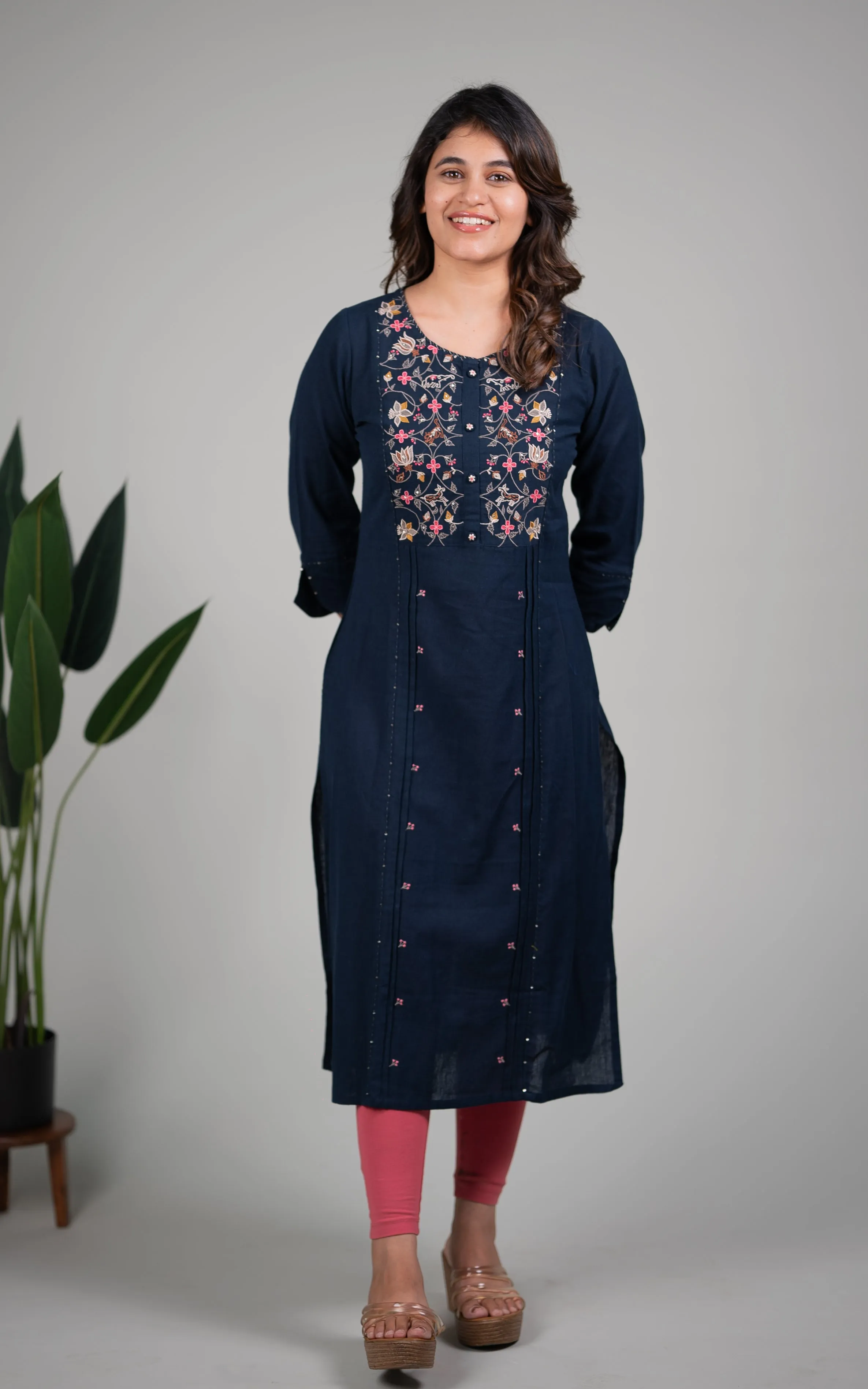 Dharuvika Navy Blue