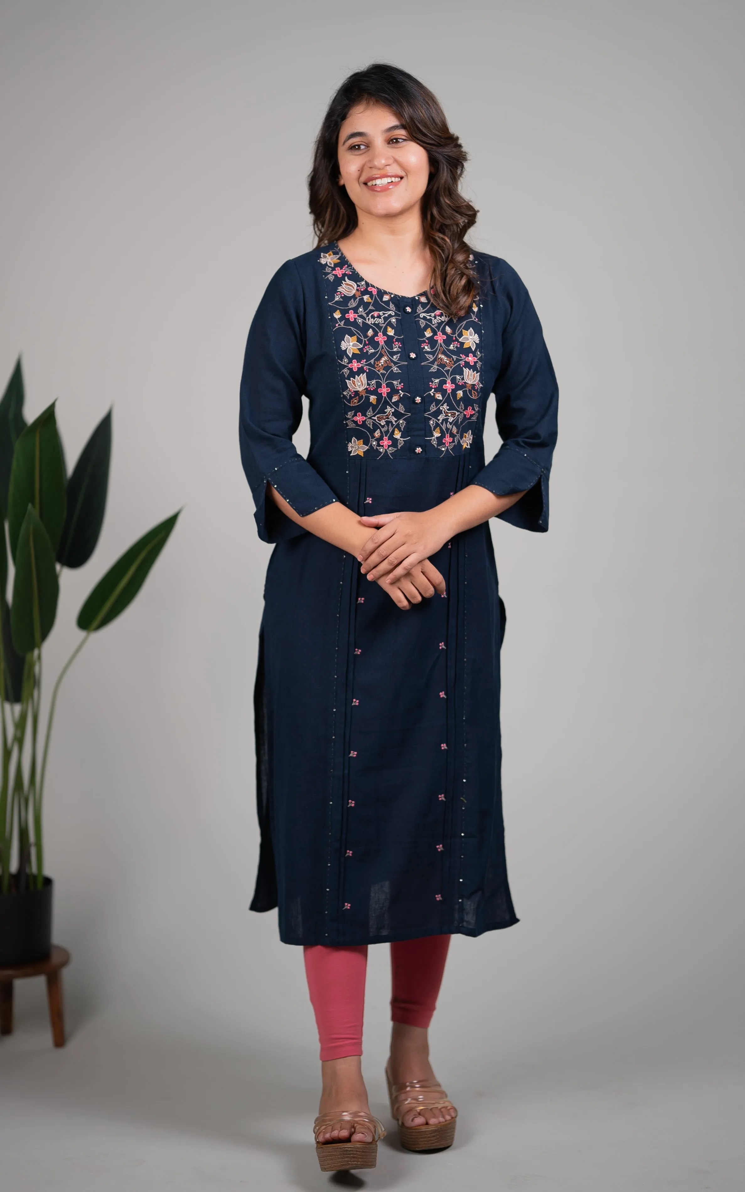 Dharuvika Navy Blue