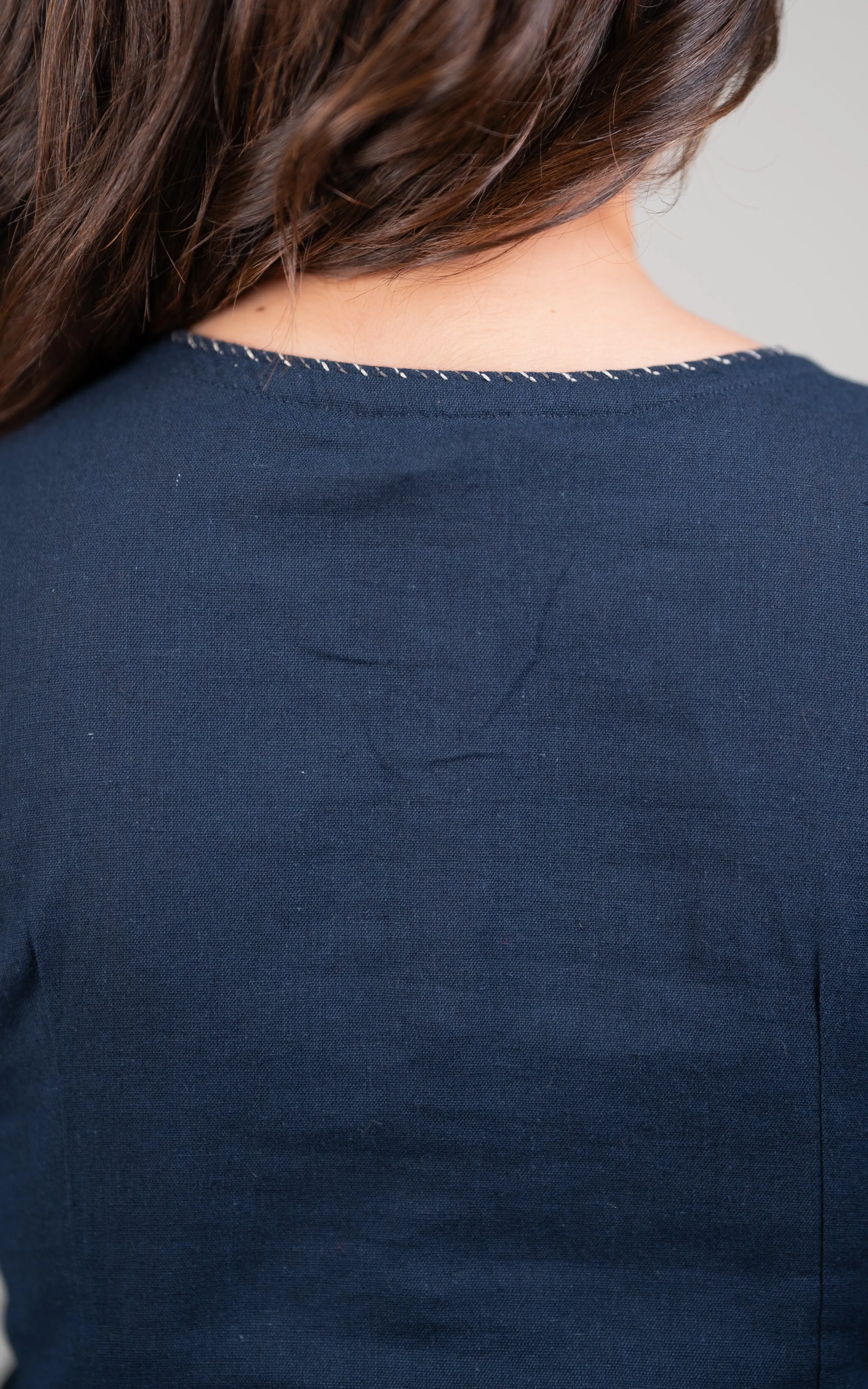 Dharuvika Navy Blue