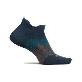 Feetures Elite Max Cushion No Show Tab - Trek Teal