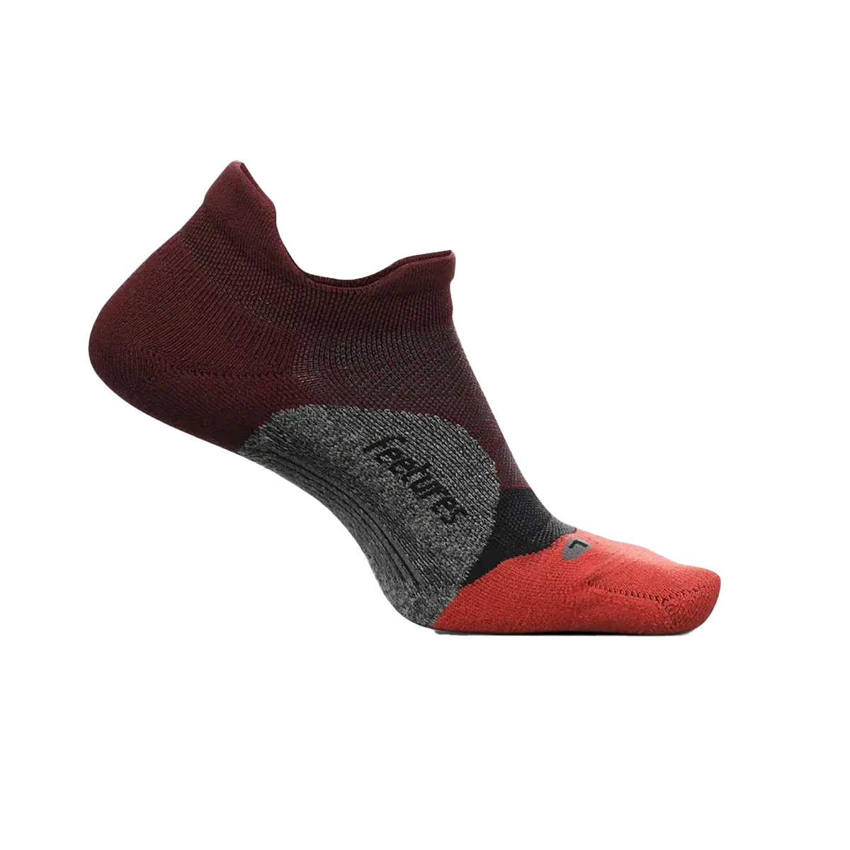 Feetures Elite Ultra Light No Show Tab - Dark Cherry