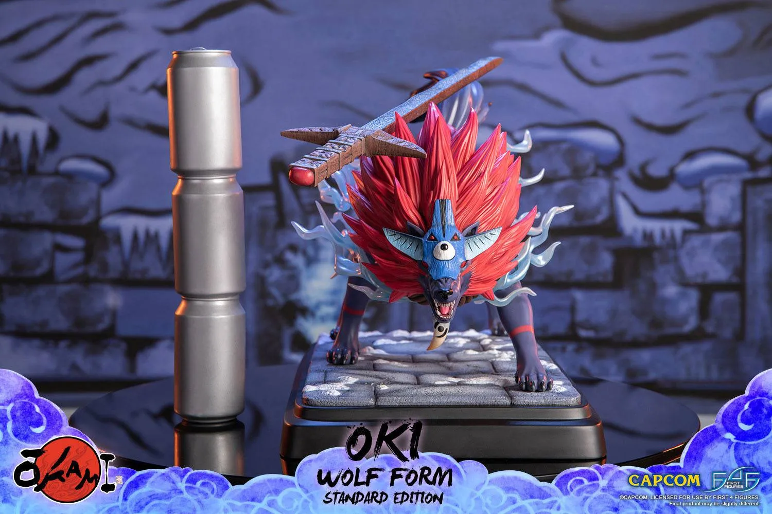 First 4 Figures Okami Oki (Wolf Form) Statue