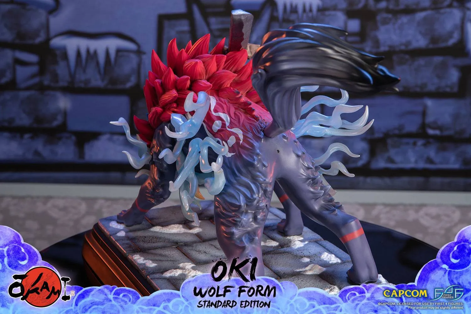 First 4 Figures Okami Oki (Wolf Form) Statue