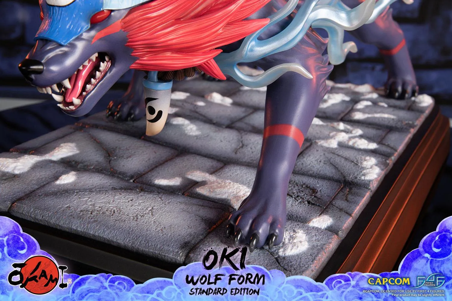 First 4 Figures Okami Oki (Wolf Form) Statue