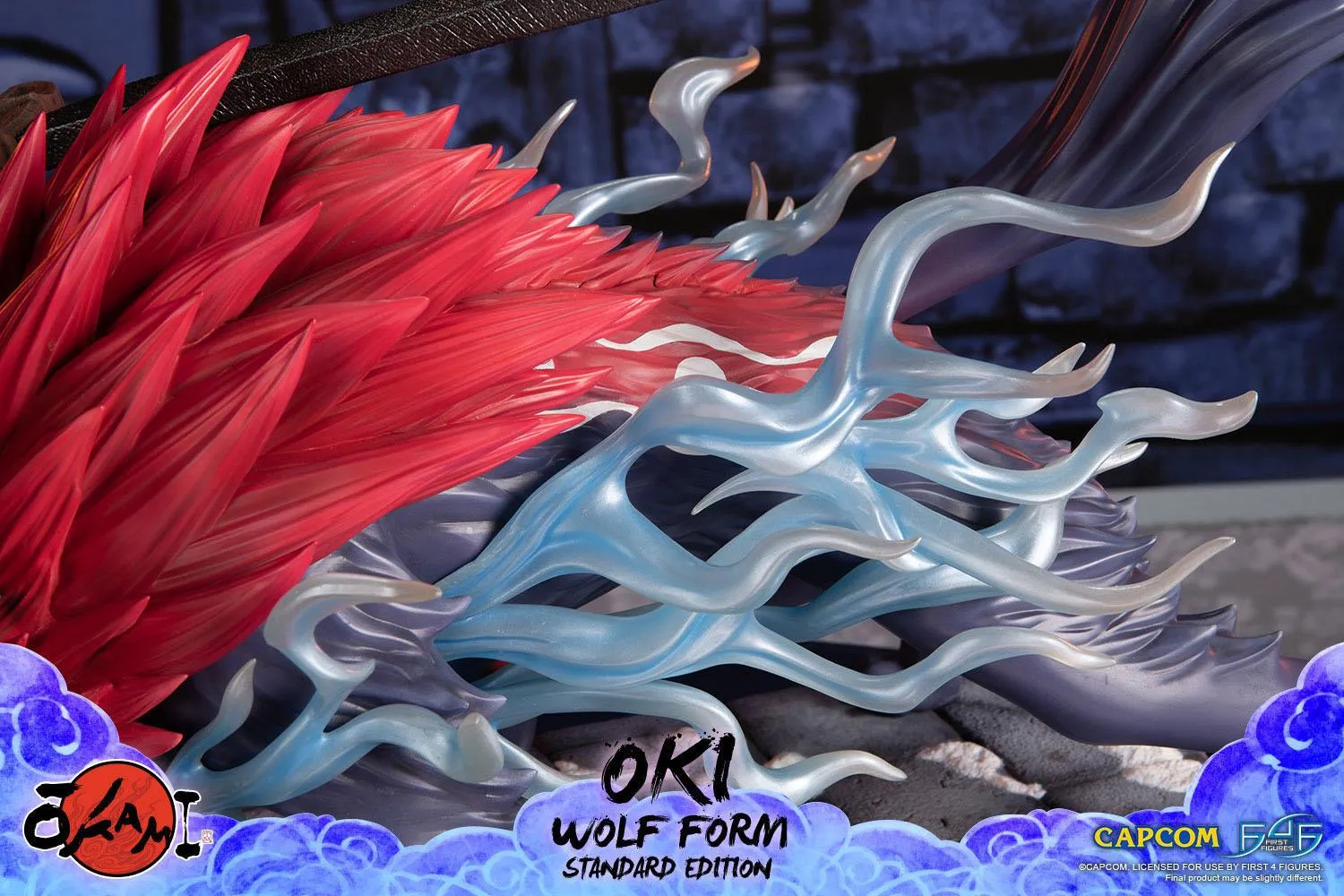 First 4 Figures Okami Oki (Wolf Form) Statue