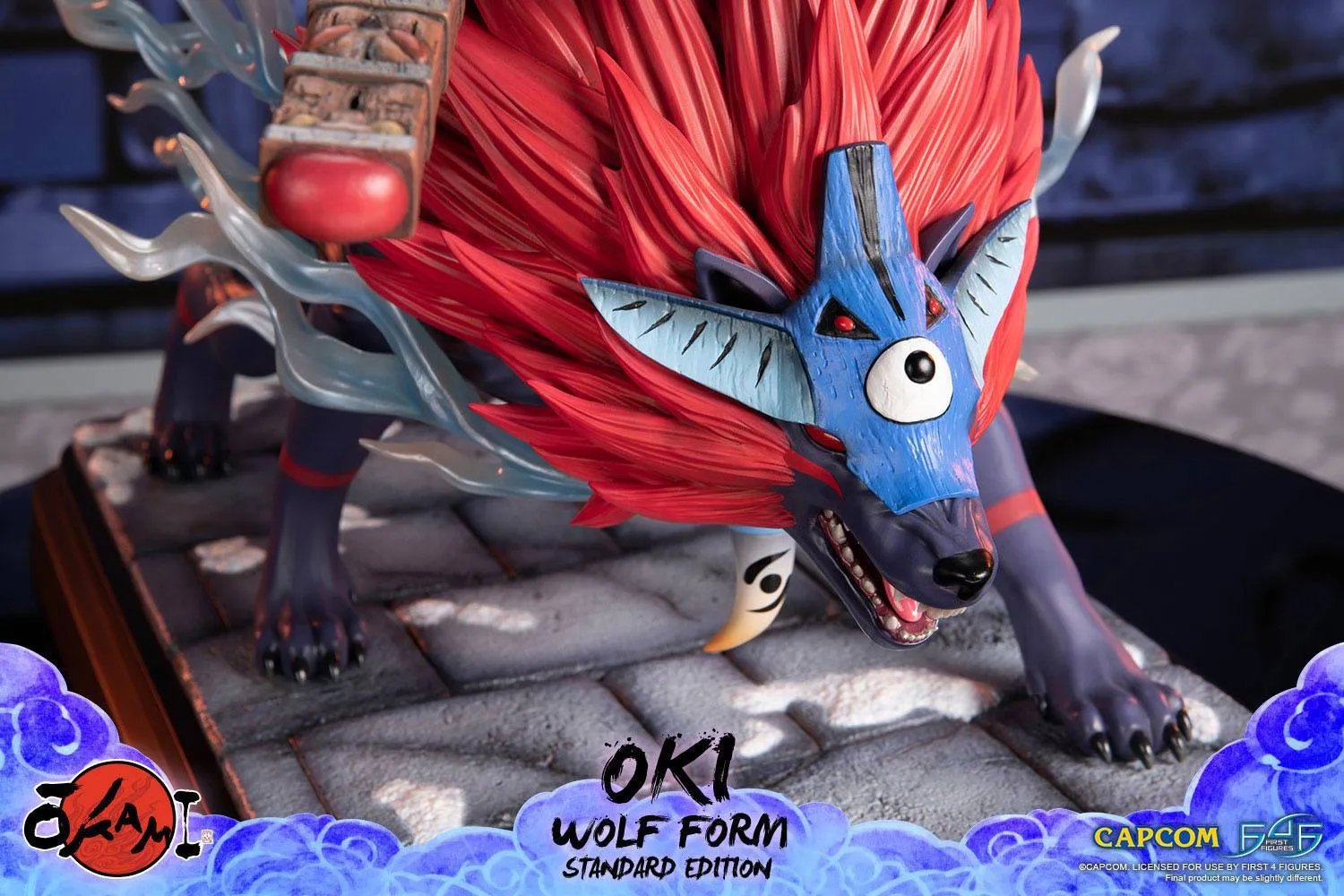 First 4 Figures Okami Oki (Wolf Form) Statue