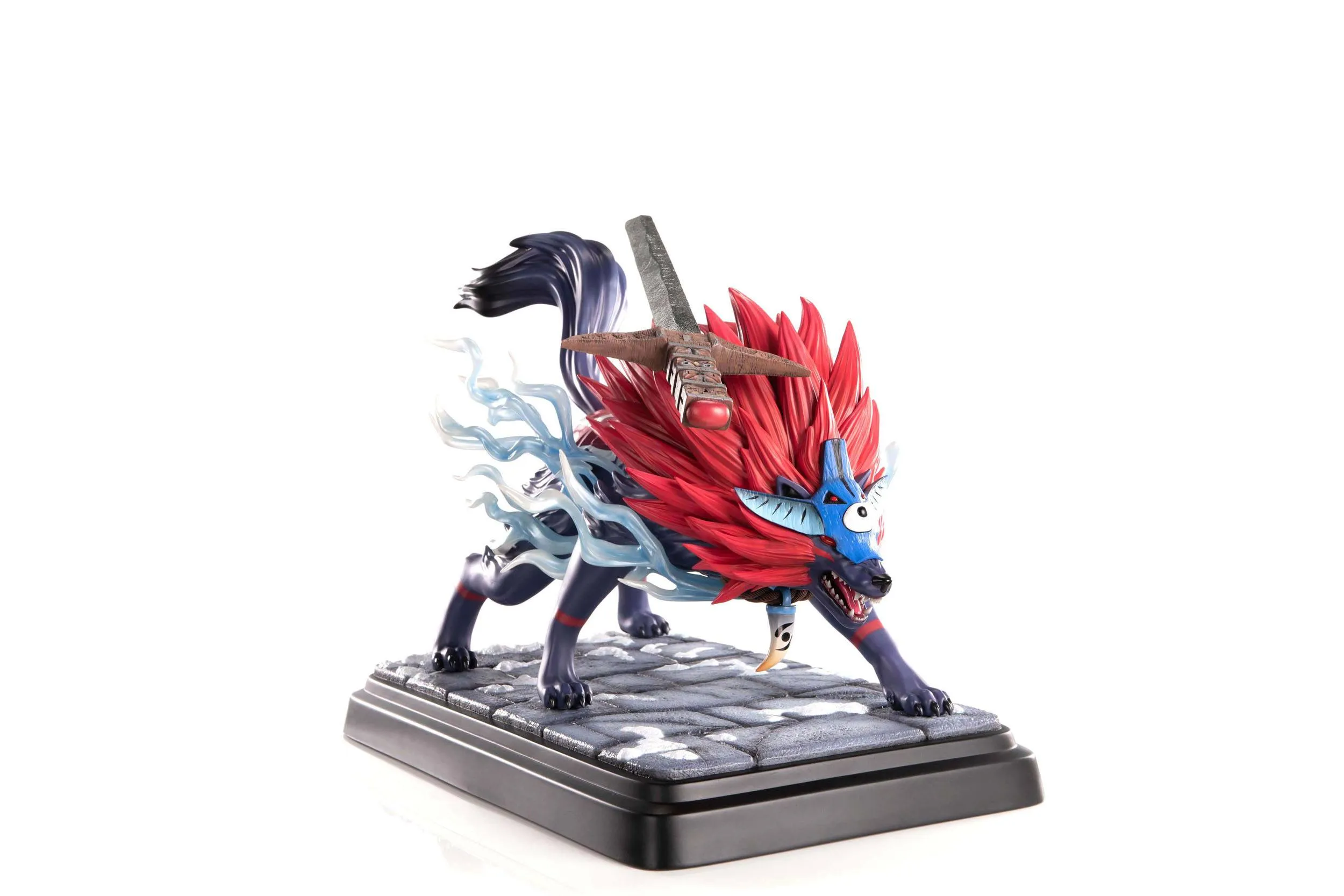 First 4 Figures Okami Oki (Wolf Form) Statue