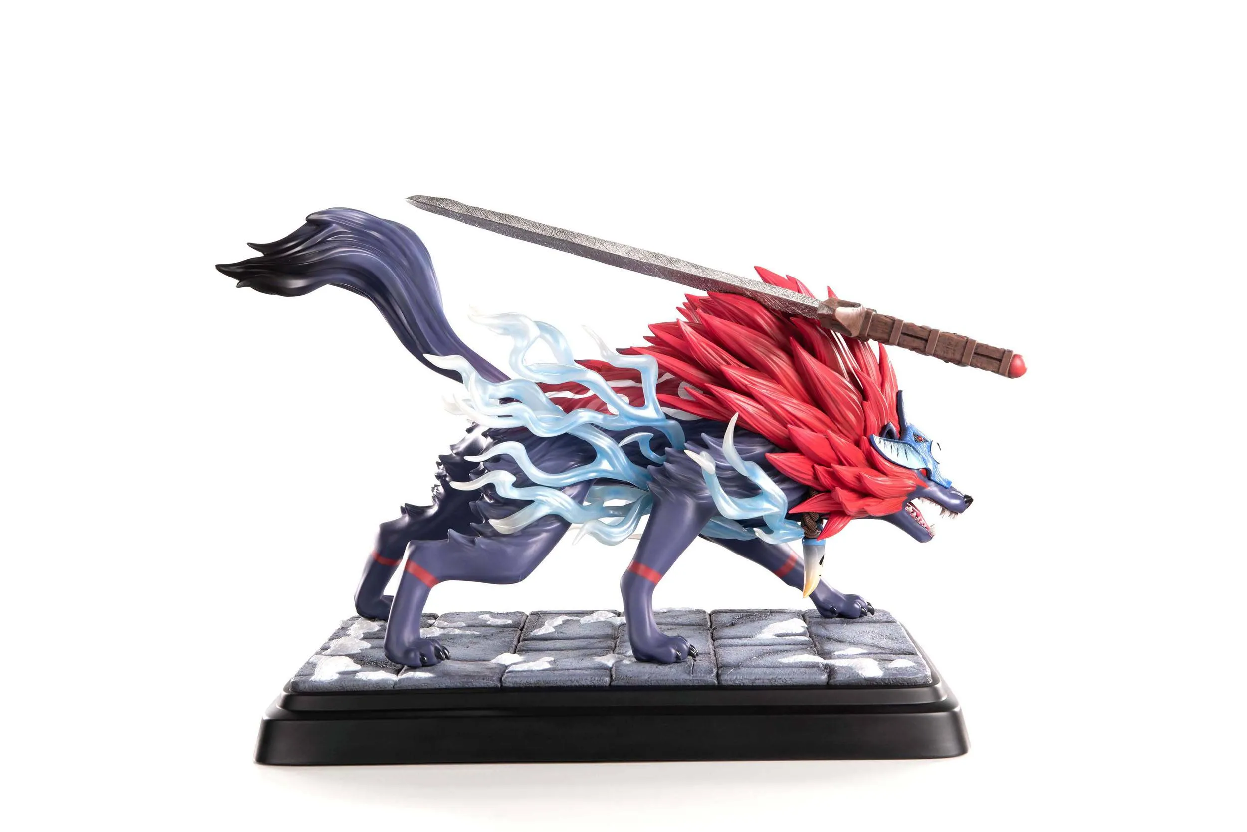 First 4 Figures Okami Oki (Wolf Form) Statue