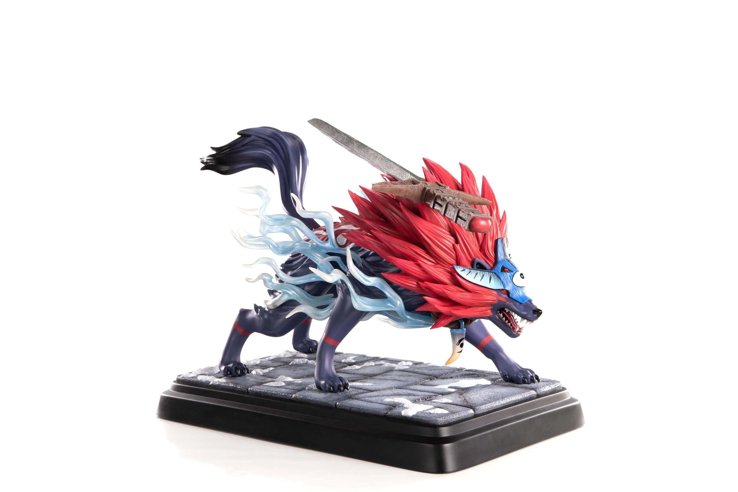 First 4 Figures Okami Oki (Wolf Form) Statue