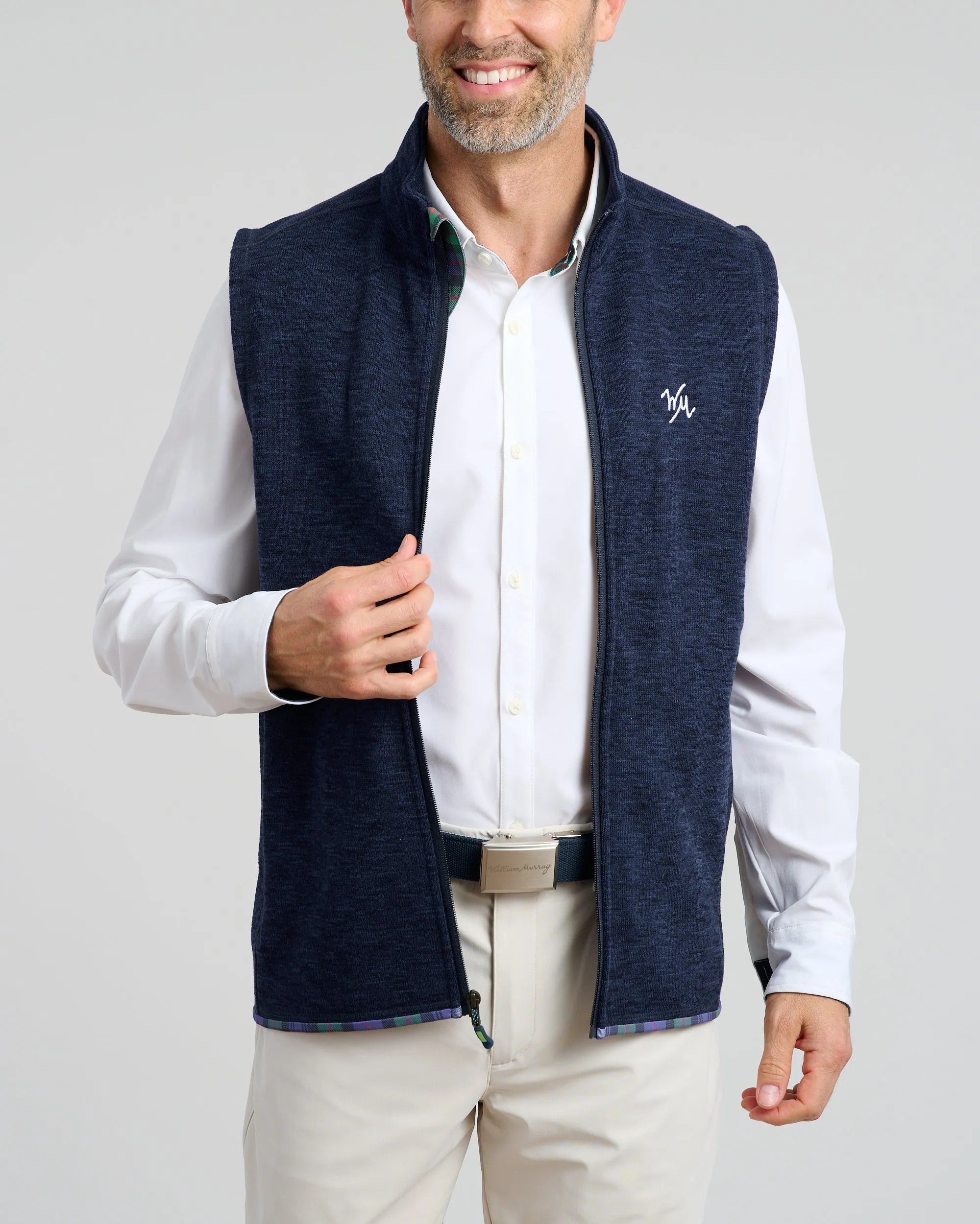 Flop Shot Men's Full Zip Vest