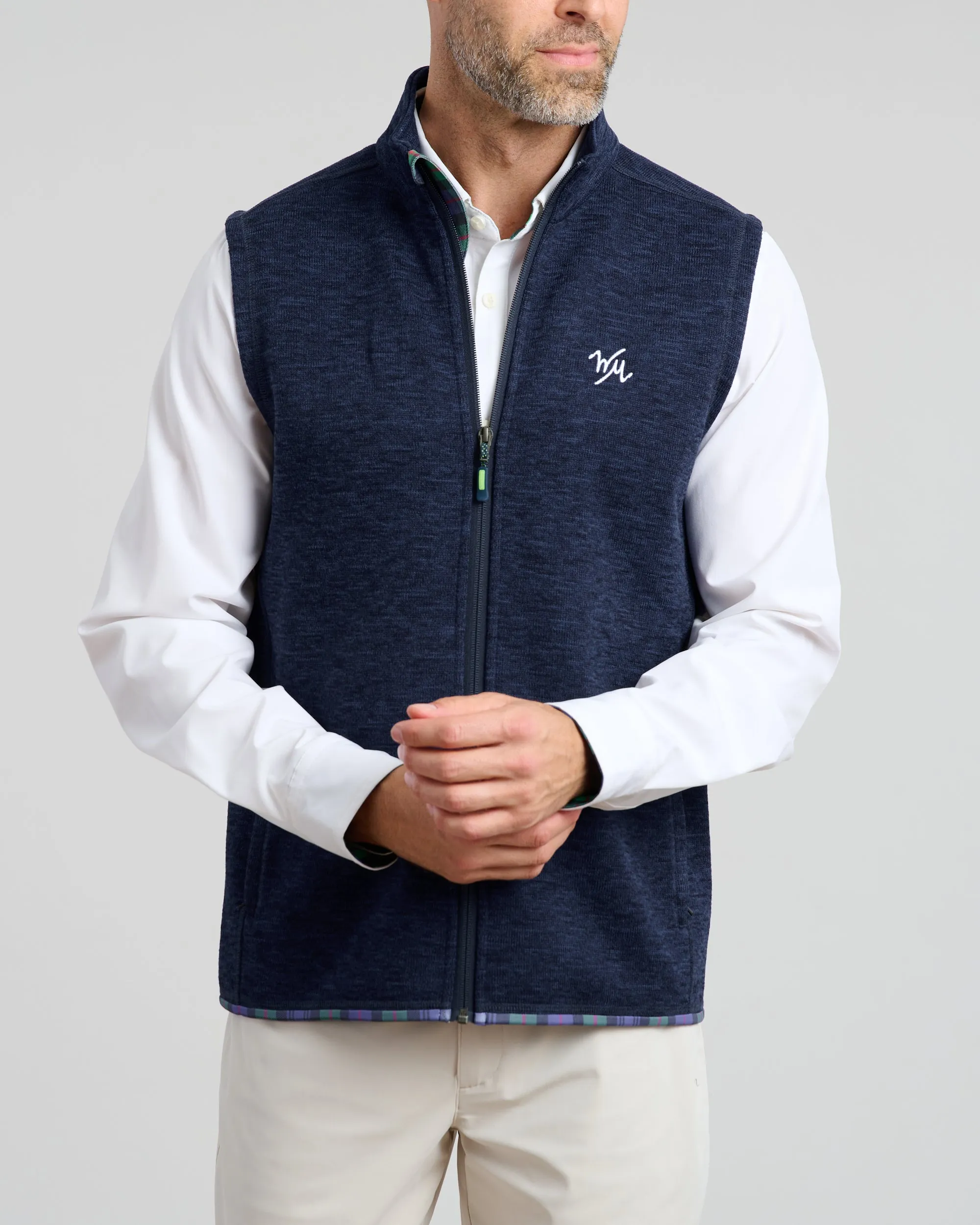 Flop Shot Men's Full Zip Vest