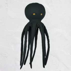 Freddy Octopus Cushion - TC Thai Cotton - S021 Dark Green Grey