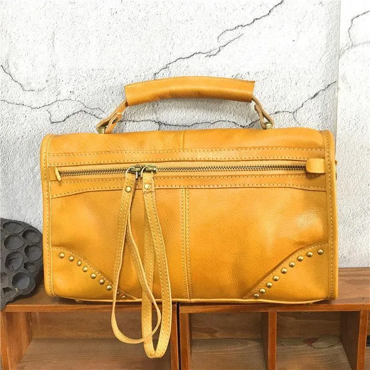 Full Grain Leather Shoulder Bag Woman, Womens Crossbody Bag Leather, Small Womens Bag Handmade, Leather Handbag Women, Evening Purse