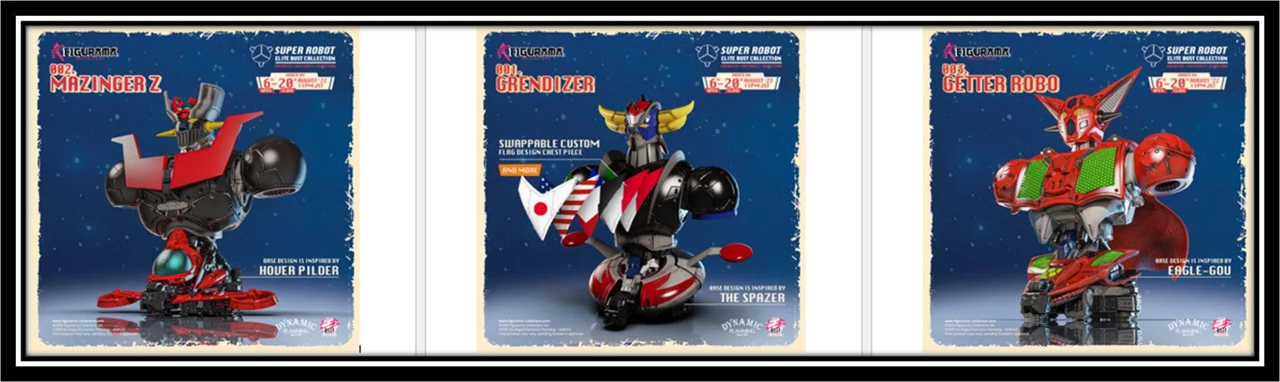 Getter Robo Bust- Anime Figure