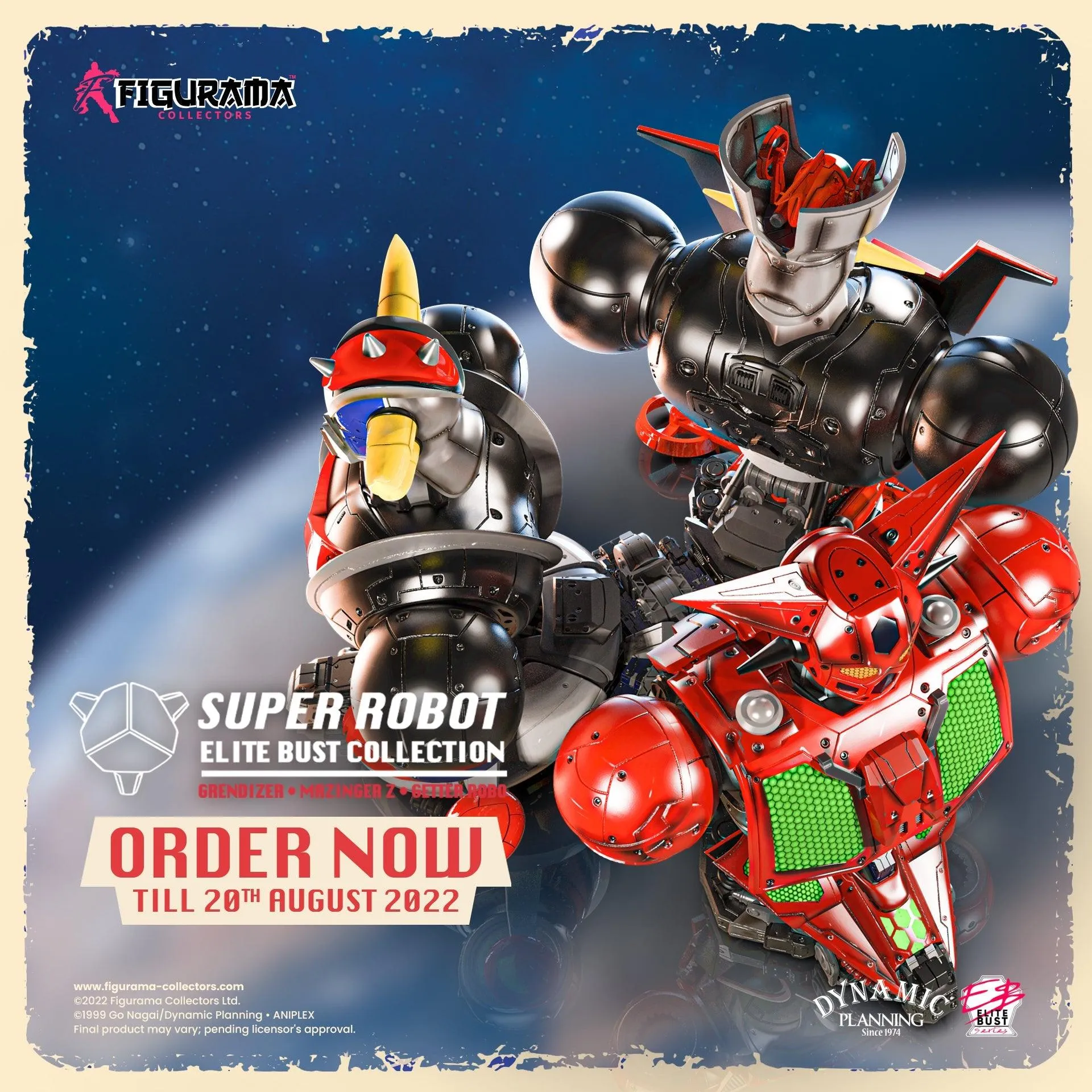 Getter Robo Bust- Anime Figure