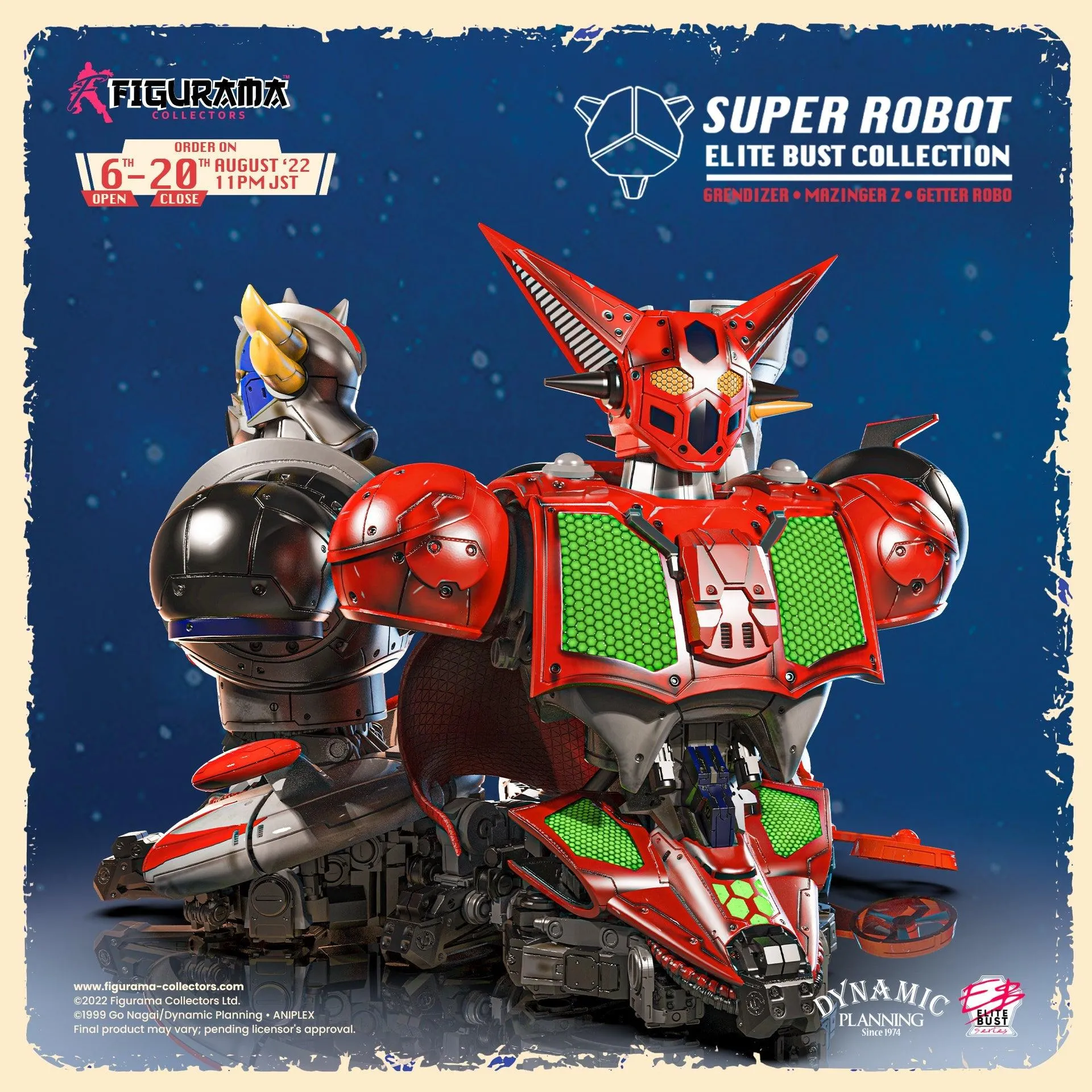 Getter Robo Bust- Anime Figure