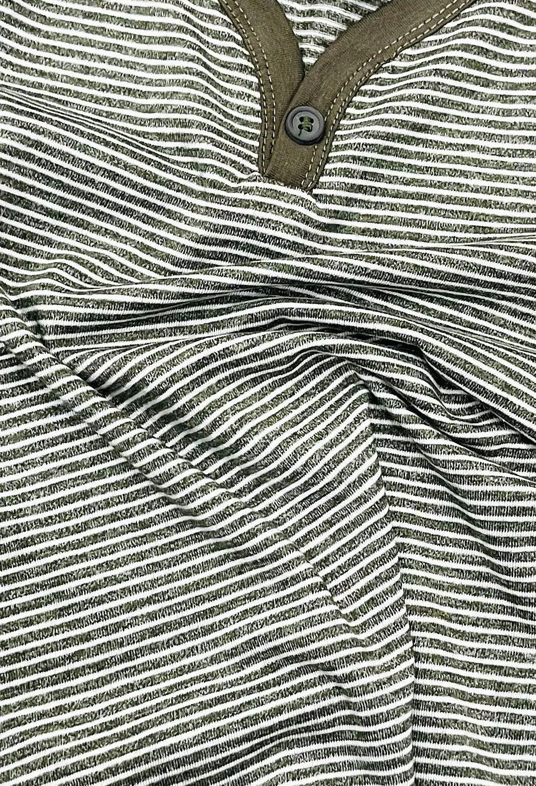 Green/White Granded Tee