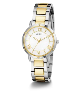 GUESS Ladies 2-Tone Analog Watch