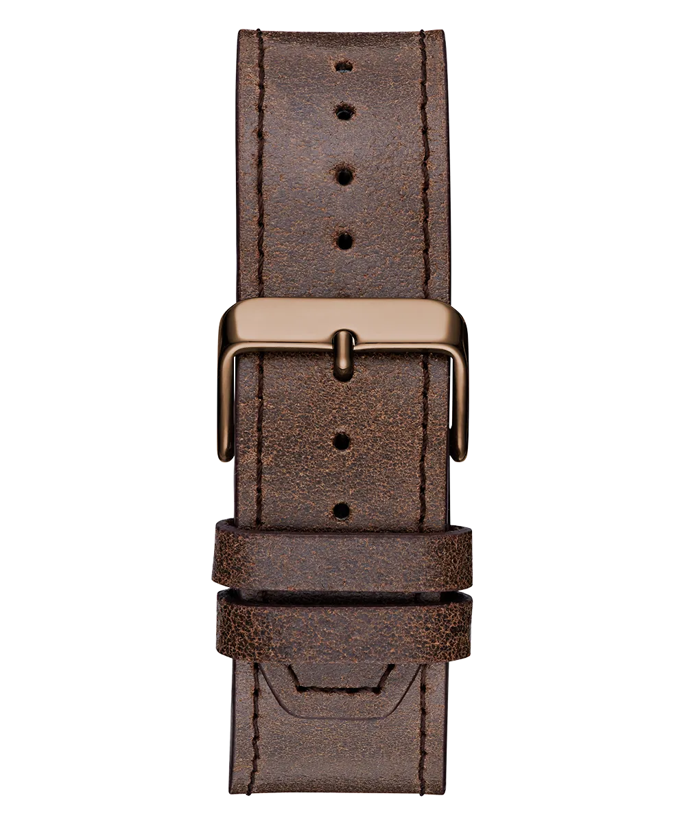 GUESS Mens Brown Coffee Multi-function Watch