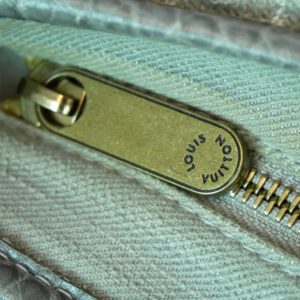 Louis Vuitton Authentic Denim Shoulder Bag (PREOWNED)