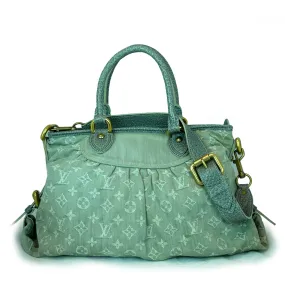 Louis Vuitton Authentic Denim Shoulder Bag (PREOWNED)