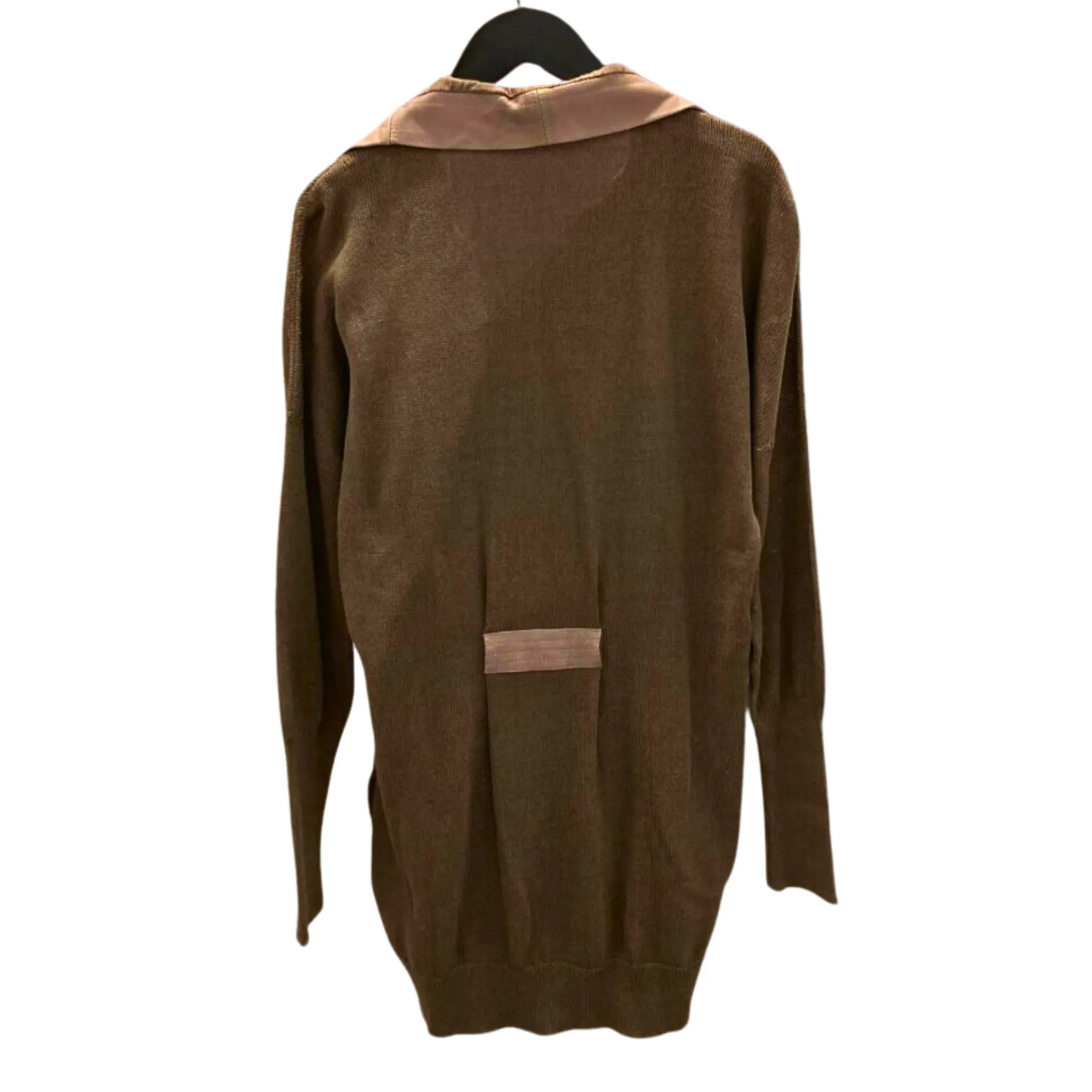 Military Green Paneled Cardigan (Pre-loved)