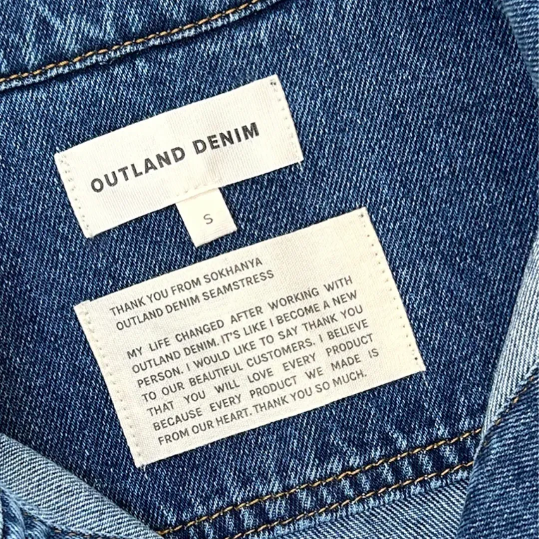 OUTLAND DENIM Zoe High Straight Jean, Cadence Blue