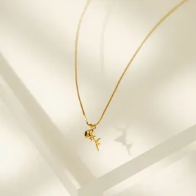 Rose Charm Necklace