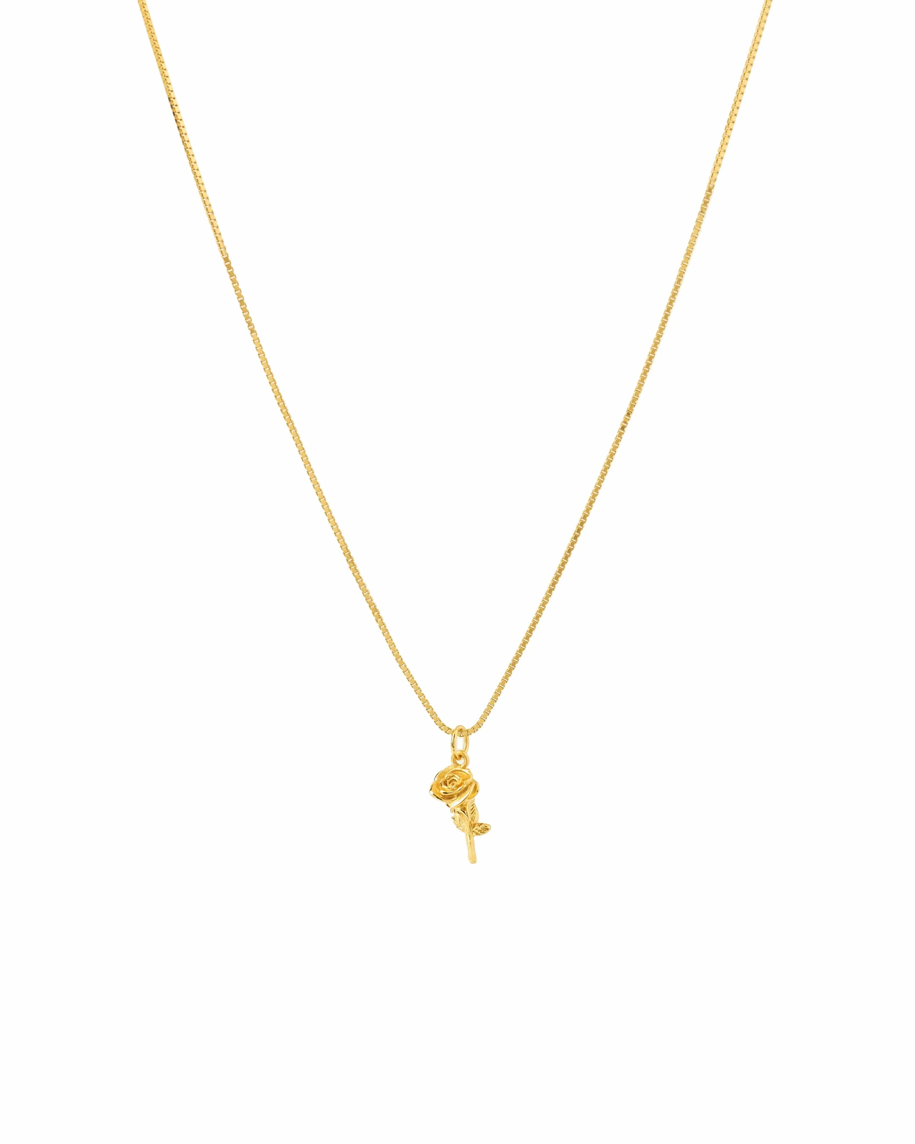 Rose Charm Necklace