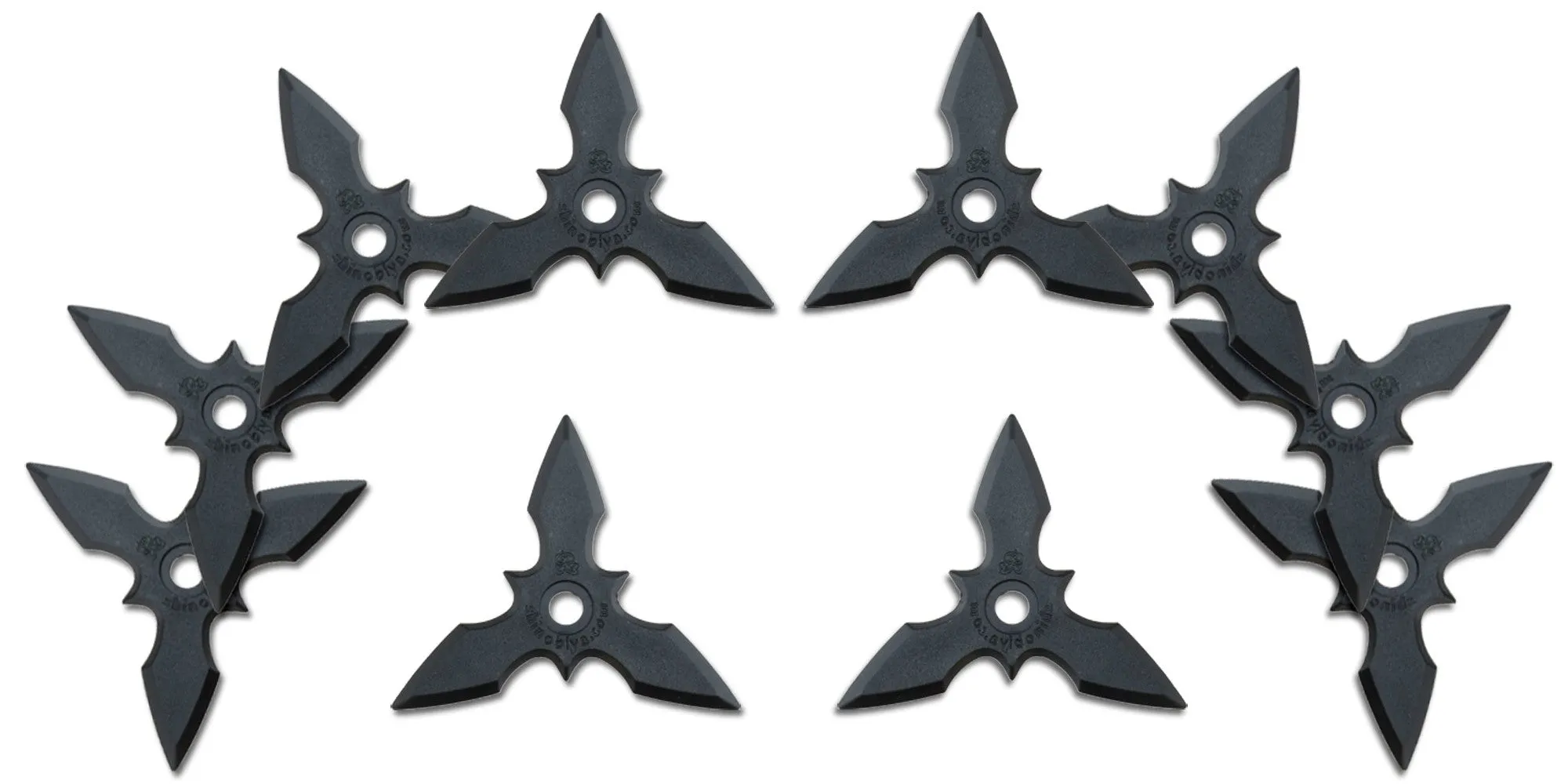 Rubber Shuriken: Sanpo (5pcs or 10pcs or 100pcs)