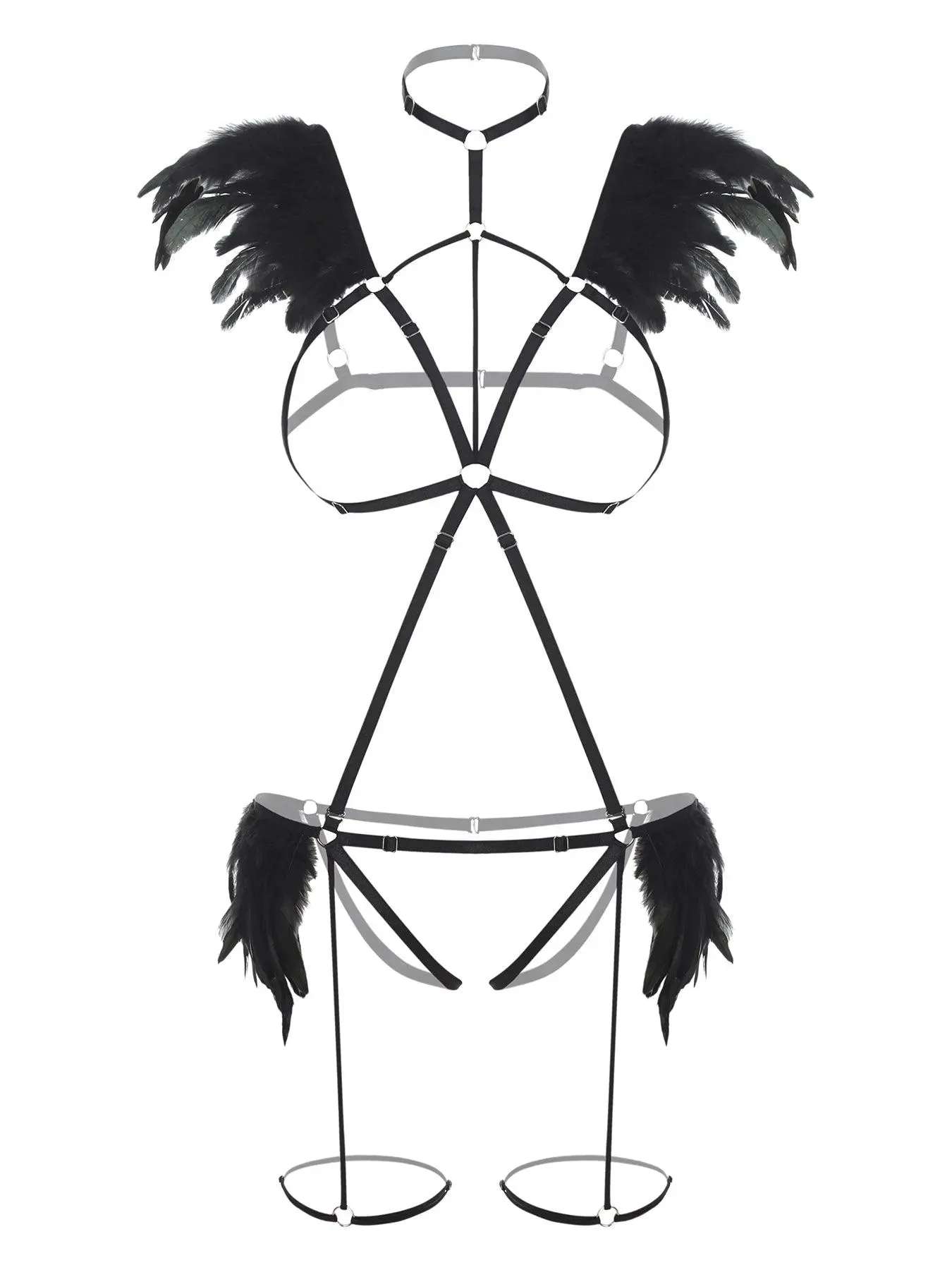 SET WITH HARNESSES "NIGHT OF REVELATIONS"