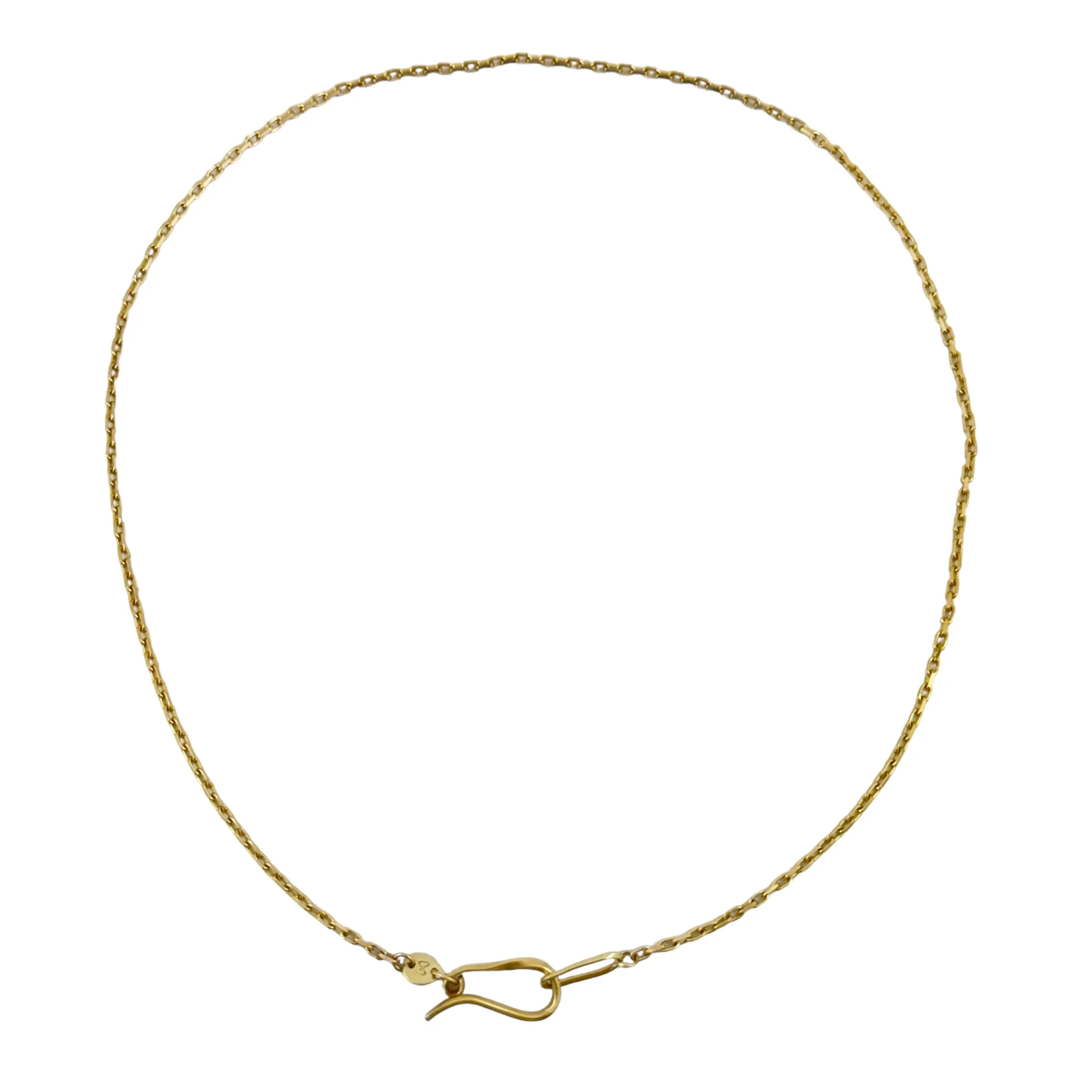 Staple Gold Necklace - Leah Abercrombie