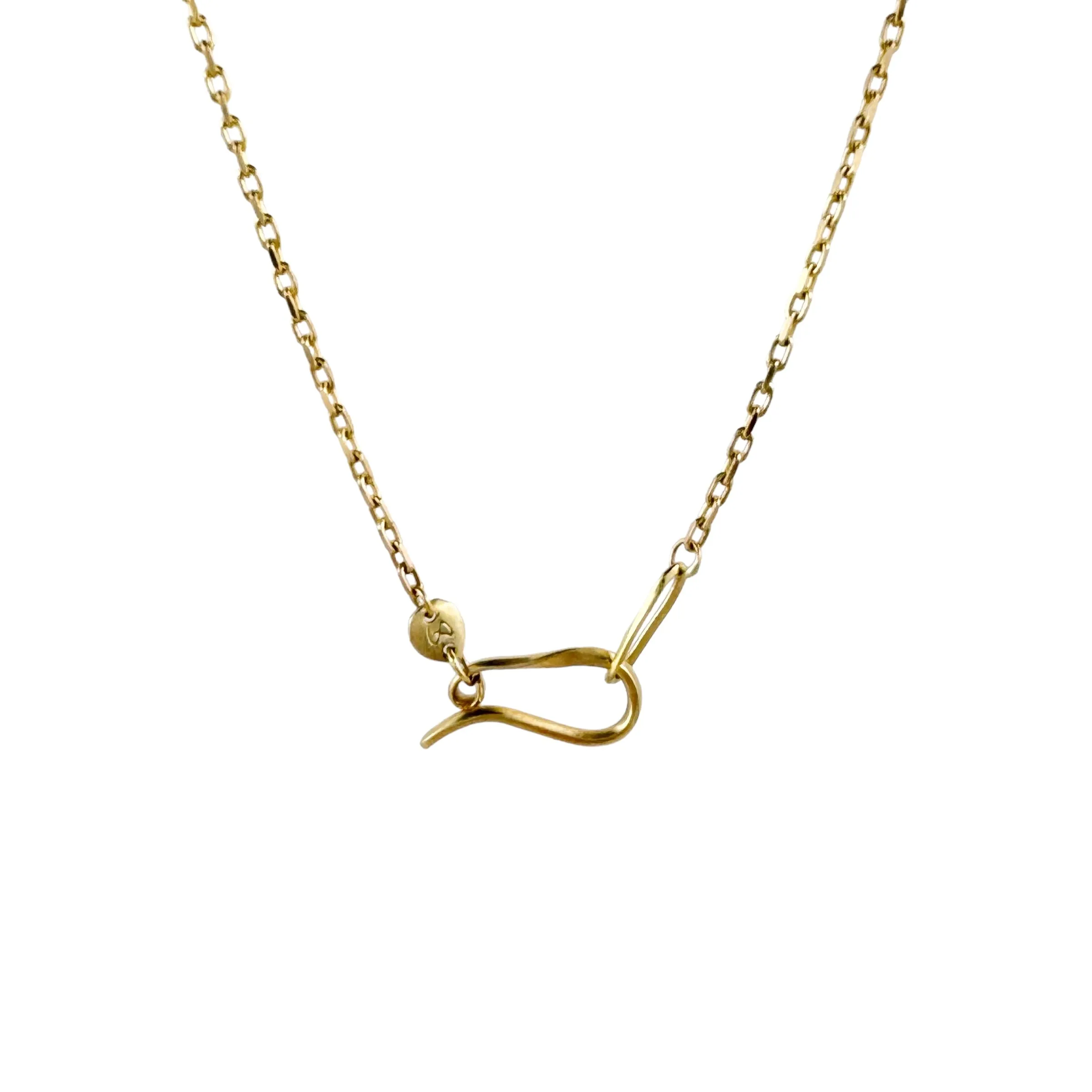 Staple Gold Necklace - Leah Abercrombie